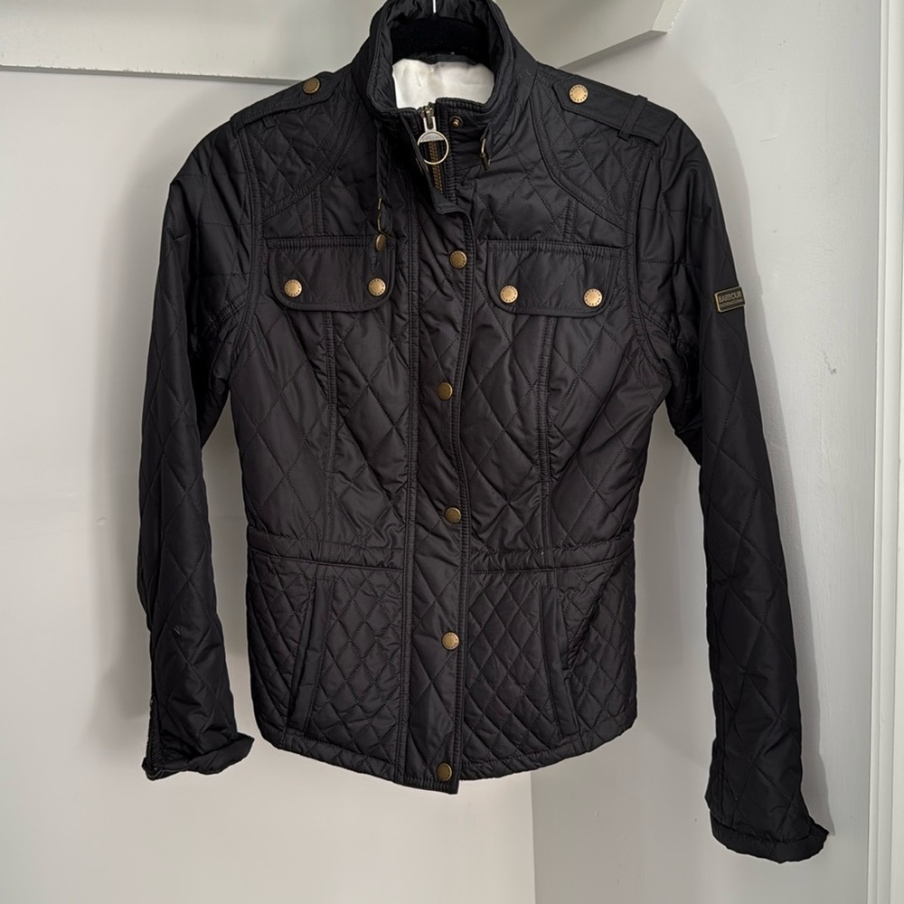 Barbour International Women’s Quilted Jacket, Size 4